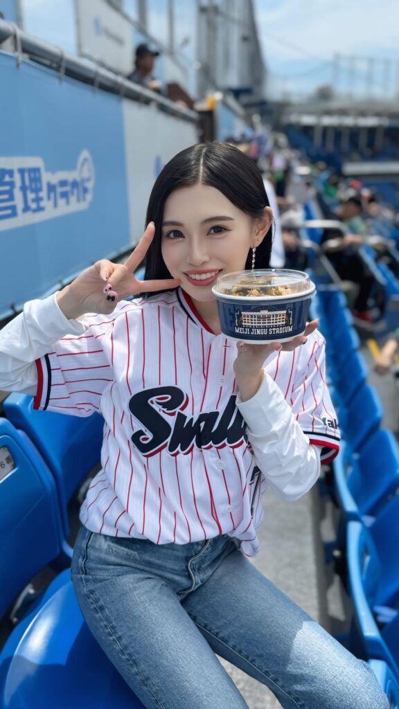 田丸りさの野球観戦3