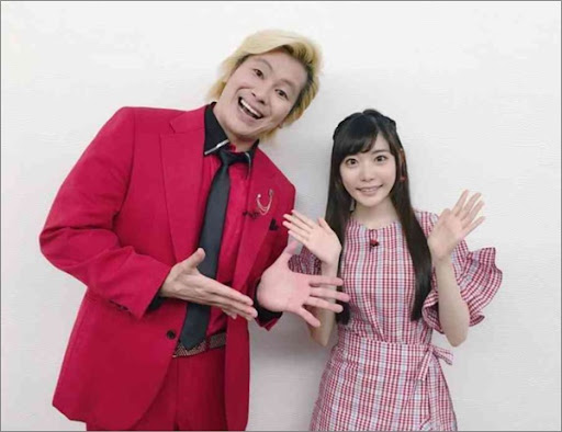 カズレーザーさんと竹俣さんの2ショット
