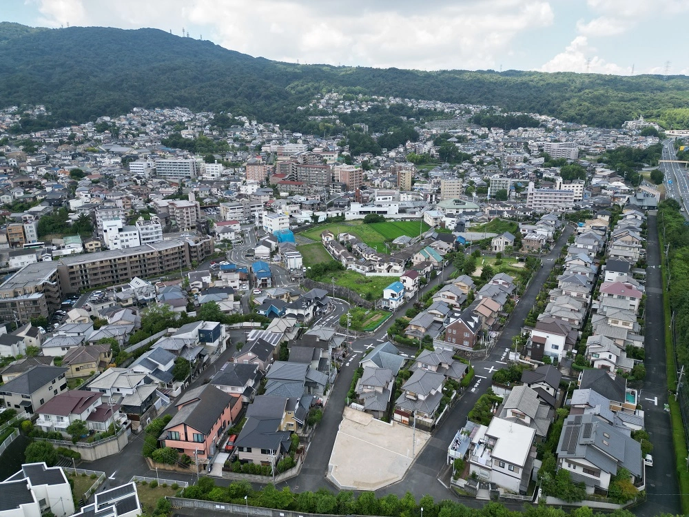 奈良市の住宅街