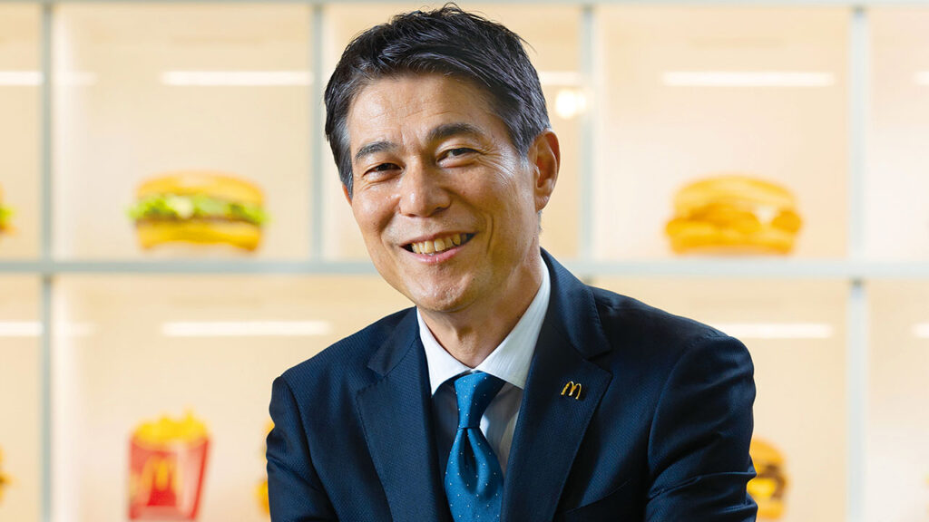 日色 マクドナルド社長