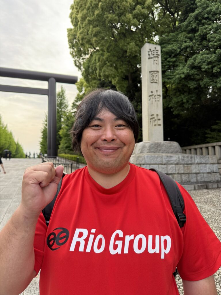 へずまりゅうの靖国神社参拝