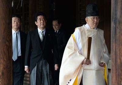 安倍元総理も参拝