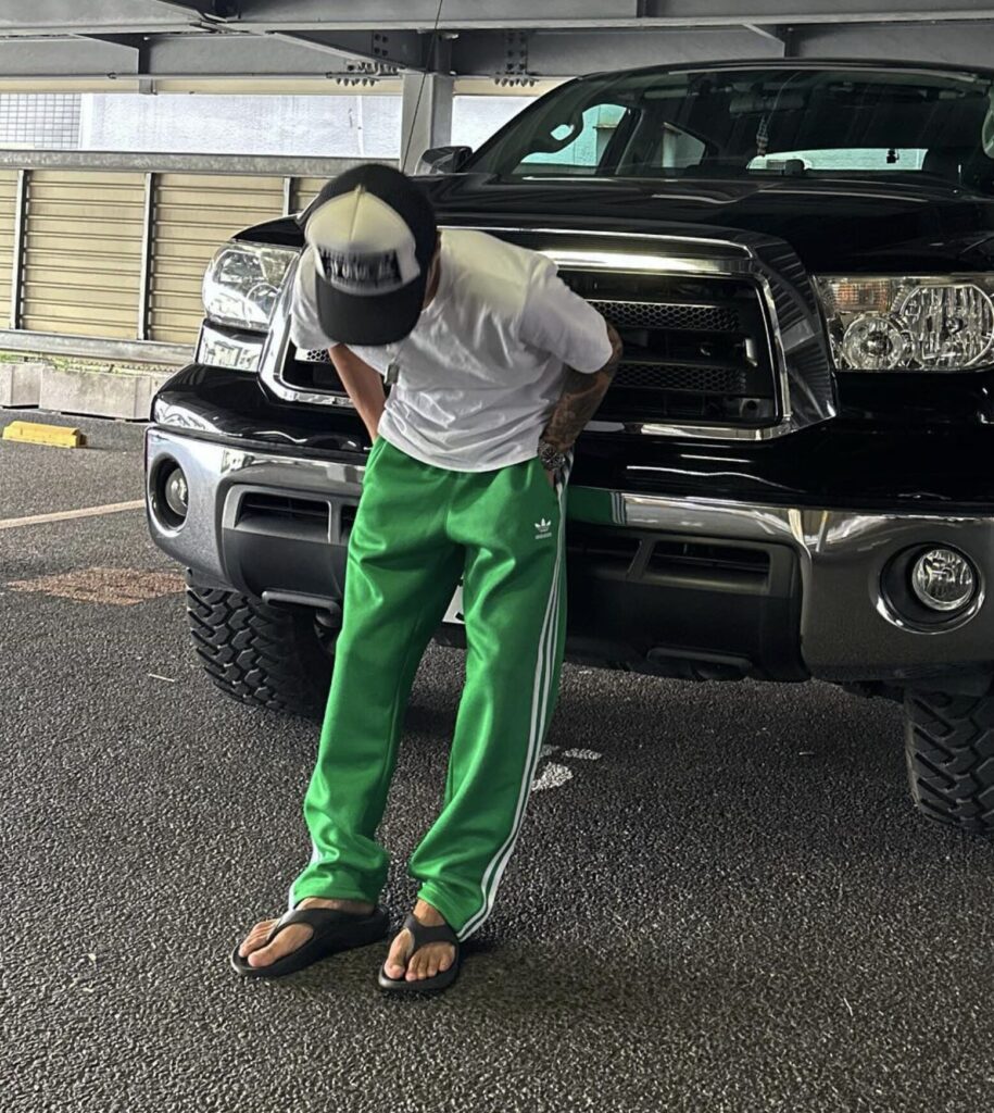 漆山家の長男のタトゥー