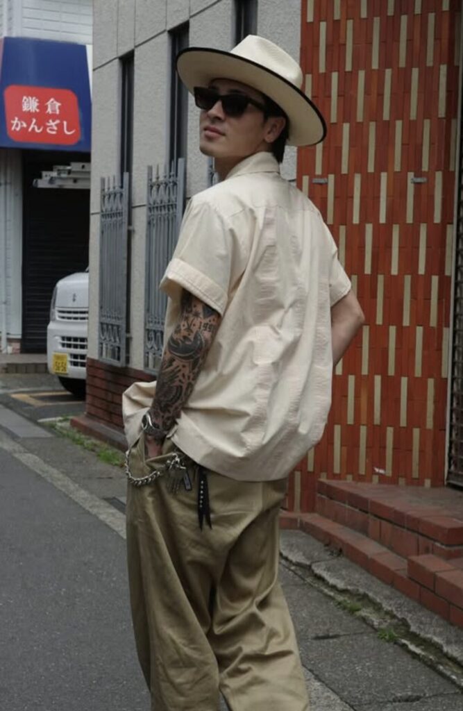 漆山家の長男のタトゥー