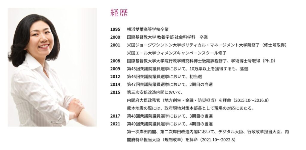 牧島かれんさんのプロフィール