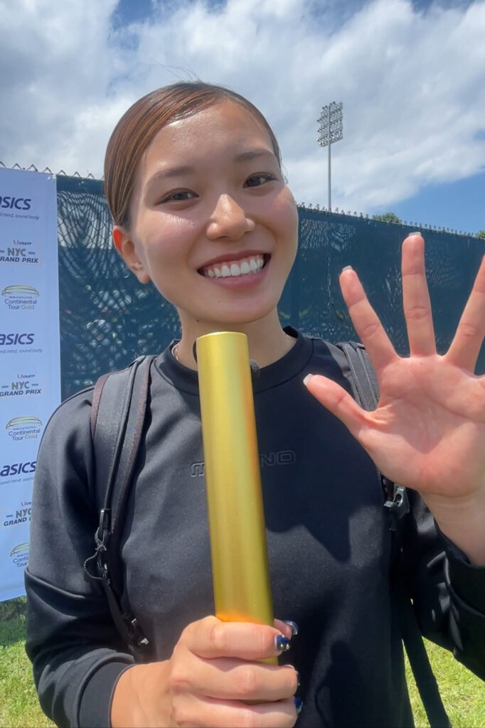 髙橋渚のユニフォーム姿
