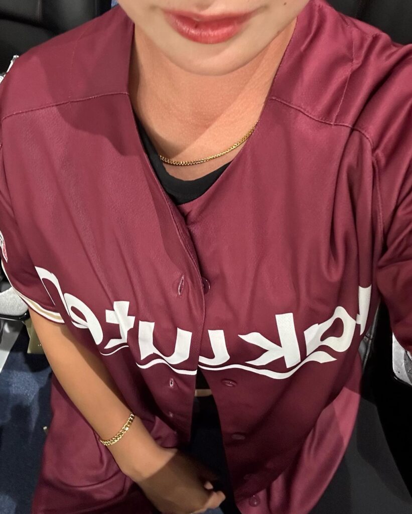 武本紗栄選手の私服