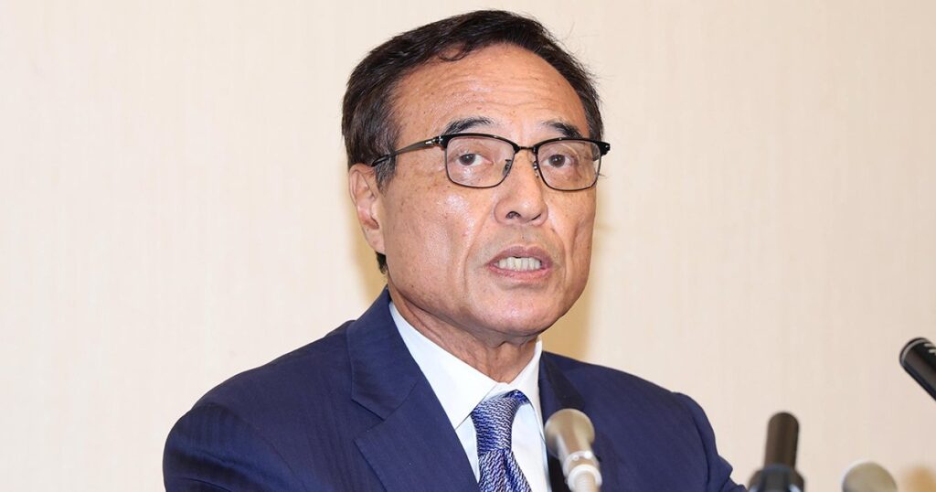 新浪剛史記者会見