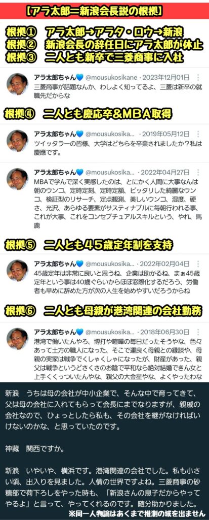 Twitterのコメント