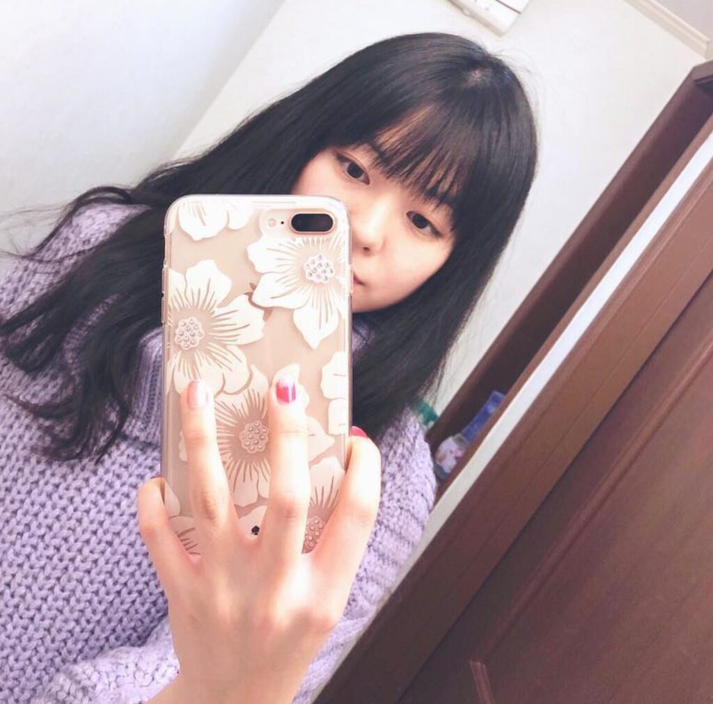 遠坂めぐのすっぴん画像、Instagram
