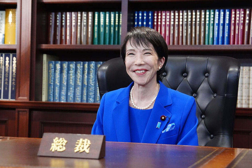 高市早苗の笑顔