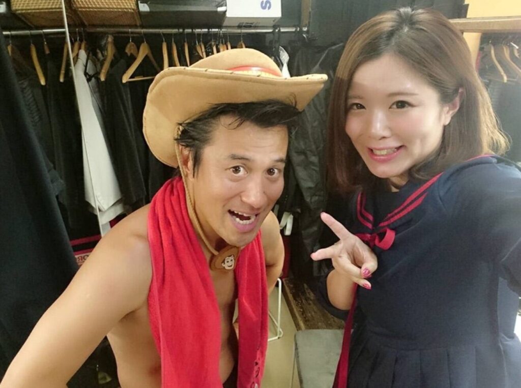 アントニオ小猪木さんとの写真、ツーショット