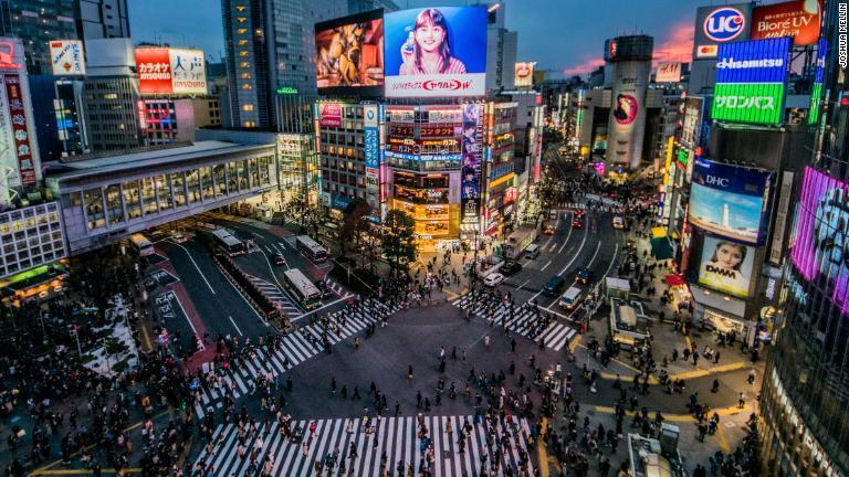 渋谷の交差点