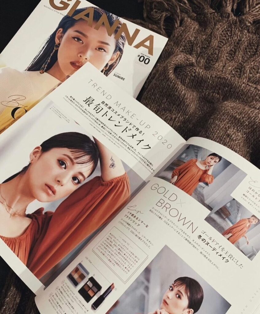 ファッション雑誌『GIANNA』専属モデル